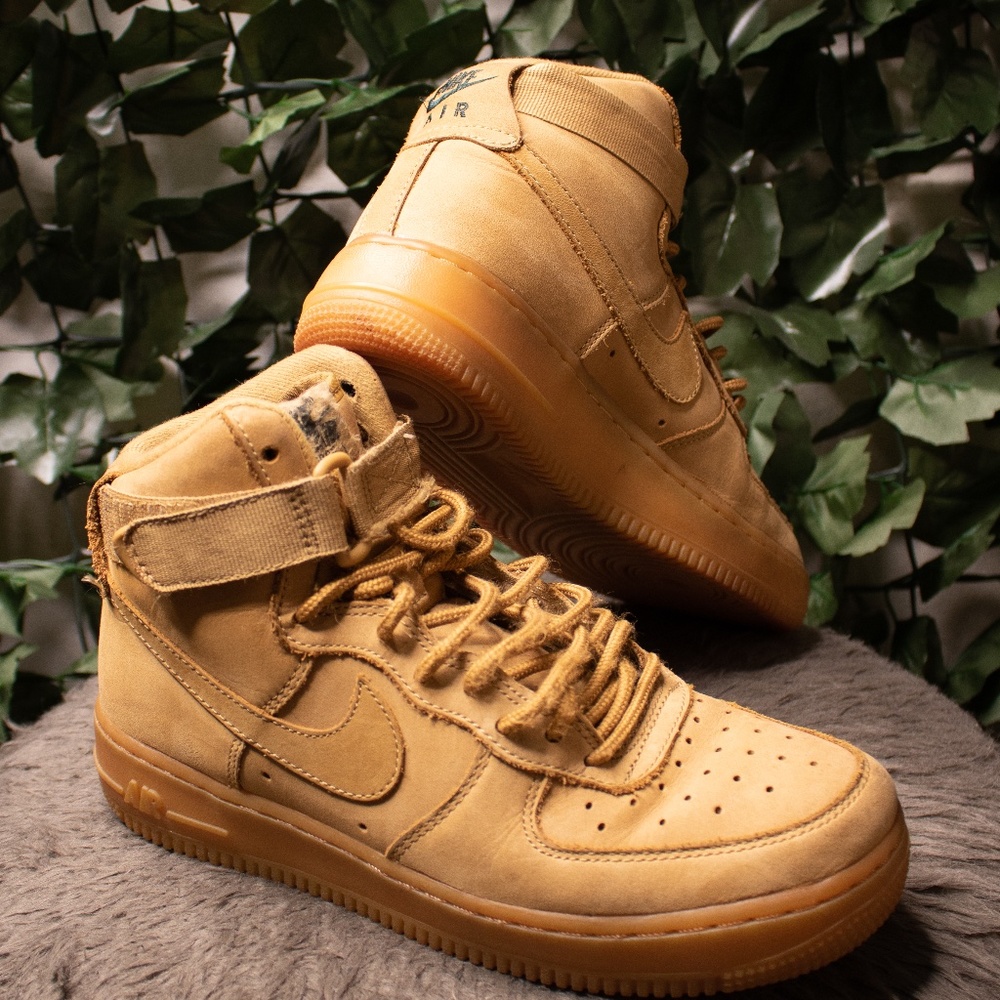 Nike Air Force 1 High '07 LV* WB 'Flax' Men's 6.5 Women's Size 8.5